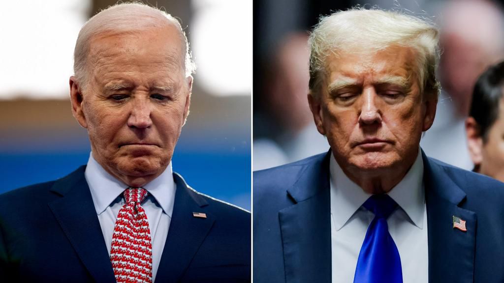 Biden and Trump both said it call comes down to who Americans vote for in November.Andrew Harnik/Getty Images; Justin Lane-Pool/Getty Images