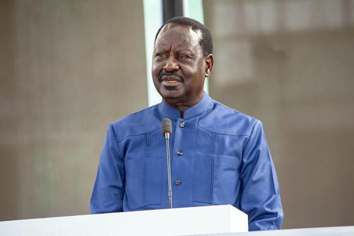 Azimio la Umoja leader Raila Odinga
