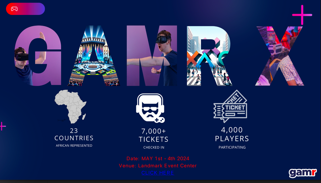 Register now for GAMR X 2024, biggest Esports gaming event in Africa