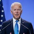 President Joe Biden speaks during a news conference at the COP26 United Nations climate change conference in Glasgow, Scotland, on November 2, 2021.Evan Vucci/AP Photo