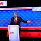 Donald Trump and Joe Biden during the debate. Justin Sullivan/Getty Images