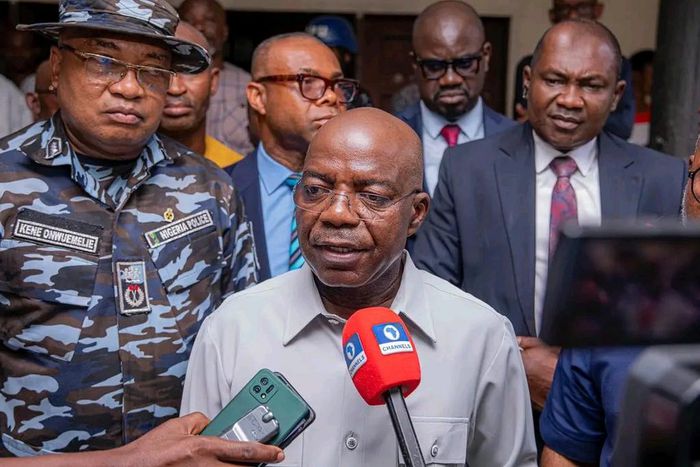 We thought this wouldn't happen again - Otti regrets killing of policemen in Aba [Twitter:@kepukepunews]
