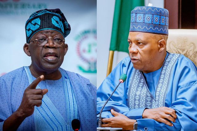 President Bola Tinubu and Vice President Kashim Shettima.