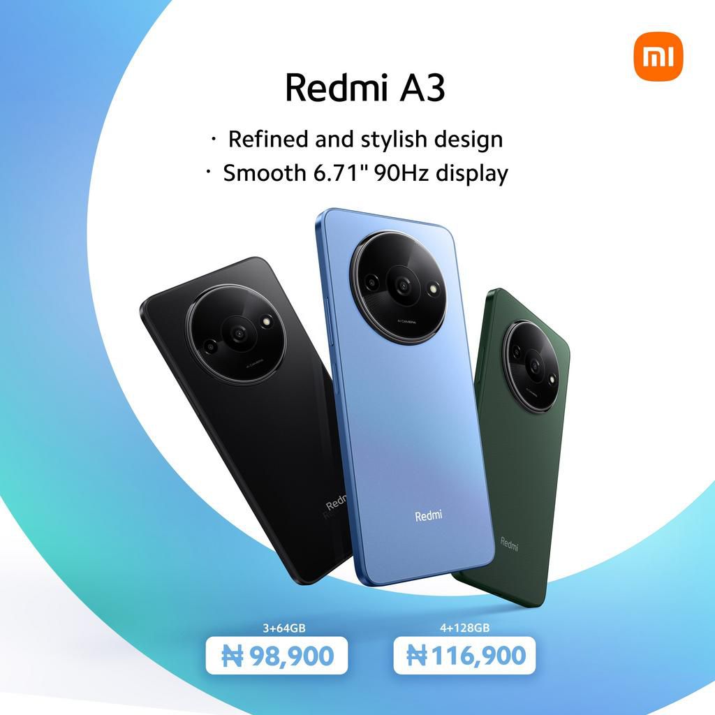 Redmi A3: Style meets affordability