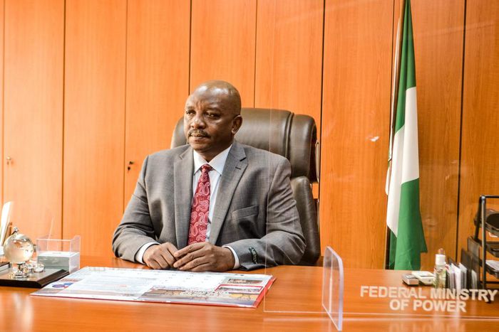 Minister of Power, Saleh Mamman. [Twitter@PowerMinNigeria