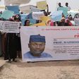 Group holds solidarity rally for INEC boss, Mahmood Yakubu.
