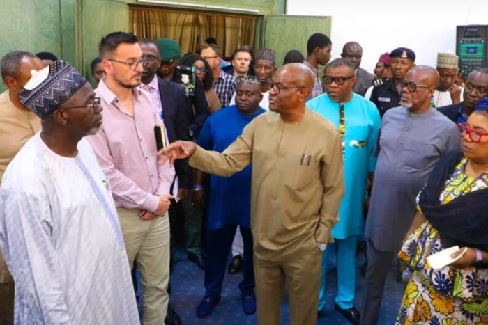 Wike inspecting International Conference Centre, Abuja [NAN]