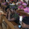 Nigerians praying