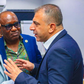 Engr. Olufemi Daramola Special Adviser to the Gov. Babajide Sanwo-Olu on Infrastructure, Engr. Lateef Somide Permanent Secretary in the Office of Infrastructure, Mr Nabeel Esaw Manager Director of GELD Construction LTD