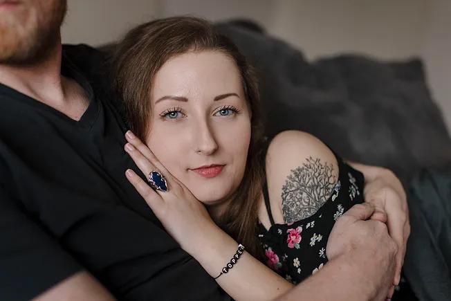 Zoraya ter Beek with her partner [The Free Press]