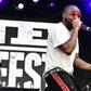 File image of Davido on stage at a past event