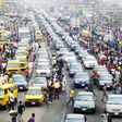 A typical day on a Lagos road