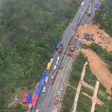 The highway collapses [AFP]