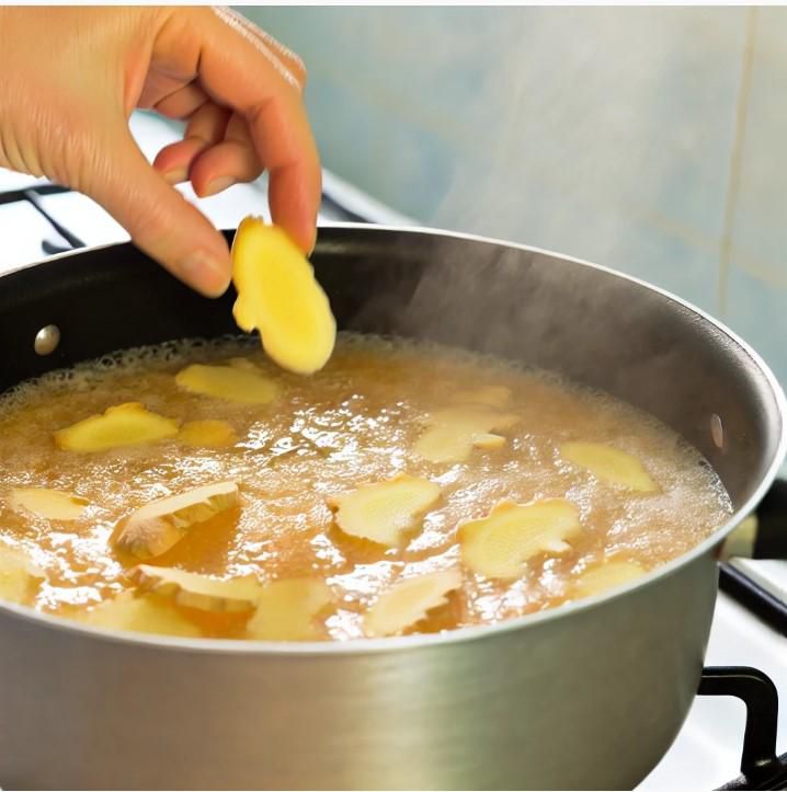 Ginger and honey syrup