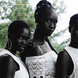 The South Sudanese, particularly the Dinka and Nuer ethnic groups, are known for their exceptionally deep, dark complexions