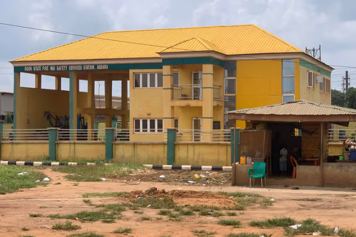 Agbara fire station was abandoned after inauguration.