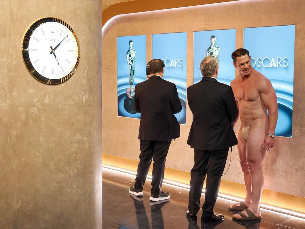 John Cena backstage during the 96th Annual Academy Awards.Robert Gauthier/Los Angeles Times via Getty Images