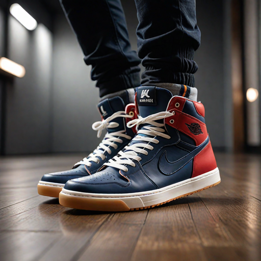 AI-generated image of sneakers