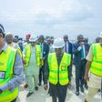Abia State Governor, Alex Otti during the flagg off of a road project.