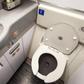 Airplane toilet [Shutterstock-bookzv]