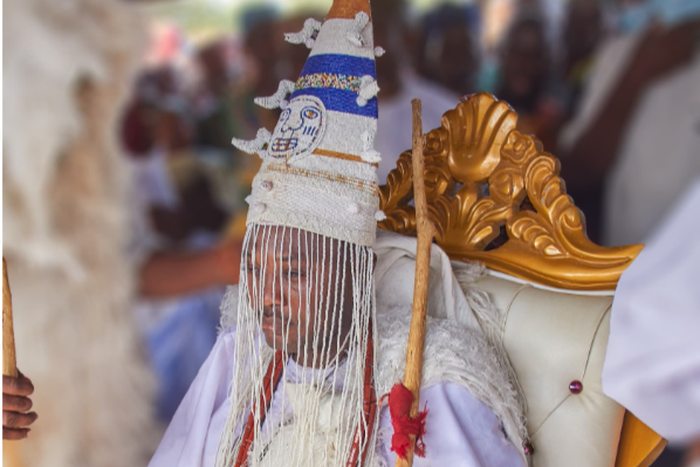 The new Olofin Adimula of Ado-Odo, Oba Idris Olushola Adebowale Lamidi-Osolo [Pulse]