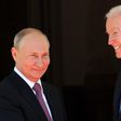 Russian President Vladimir Putin and President Joe Biden in Geneva, Switzerland.