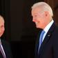 Russian President Vladimir Putin and President Joe Biden in Geneva, Switzerland.