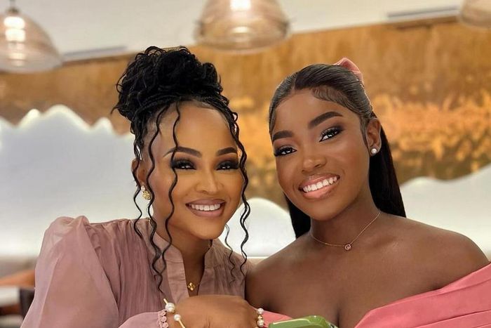 Mercy Aigbe and her daughter Michelle [Instagram/Michellio]