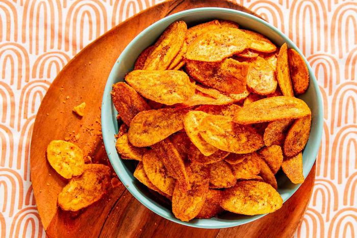 Spicy plantain chips [food & Wine]