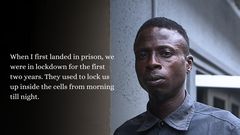 Lanre was in prison for 8 years awaiting trial for a crime he didn't commit