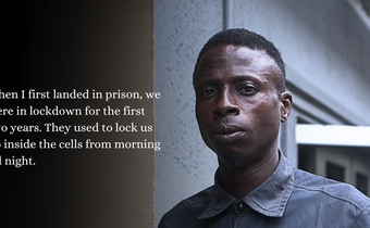 Lanre was in prison for 8 years awaiting trial for a crime he didn't commit