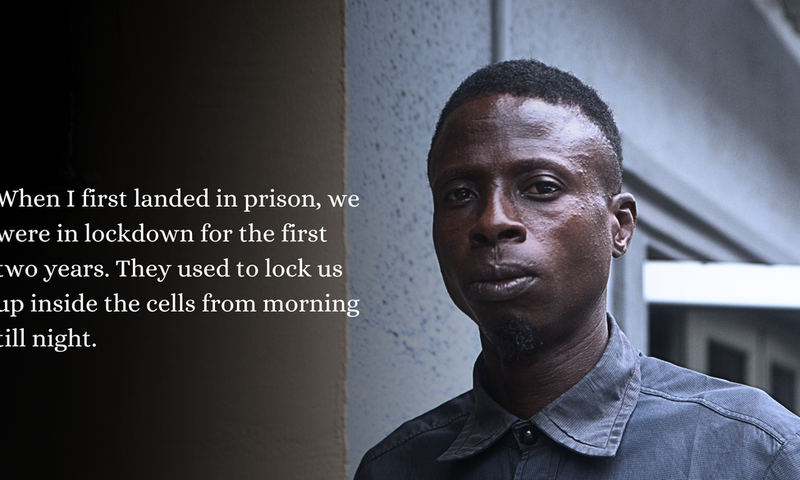 Lanre was in prison for 8 years awaiting trial for a crime he didn't commit
