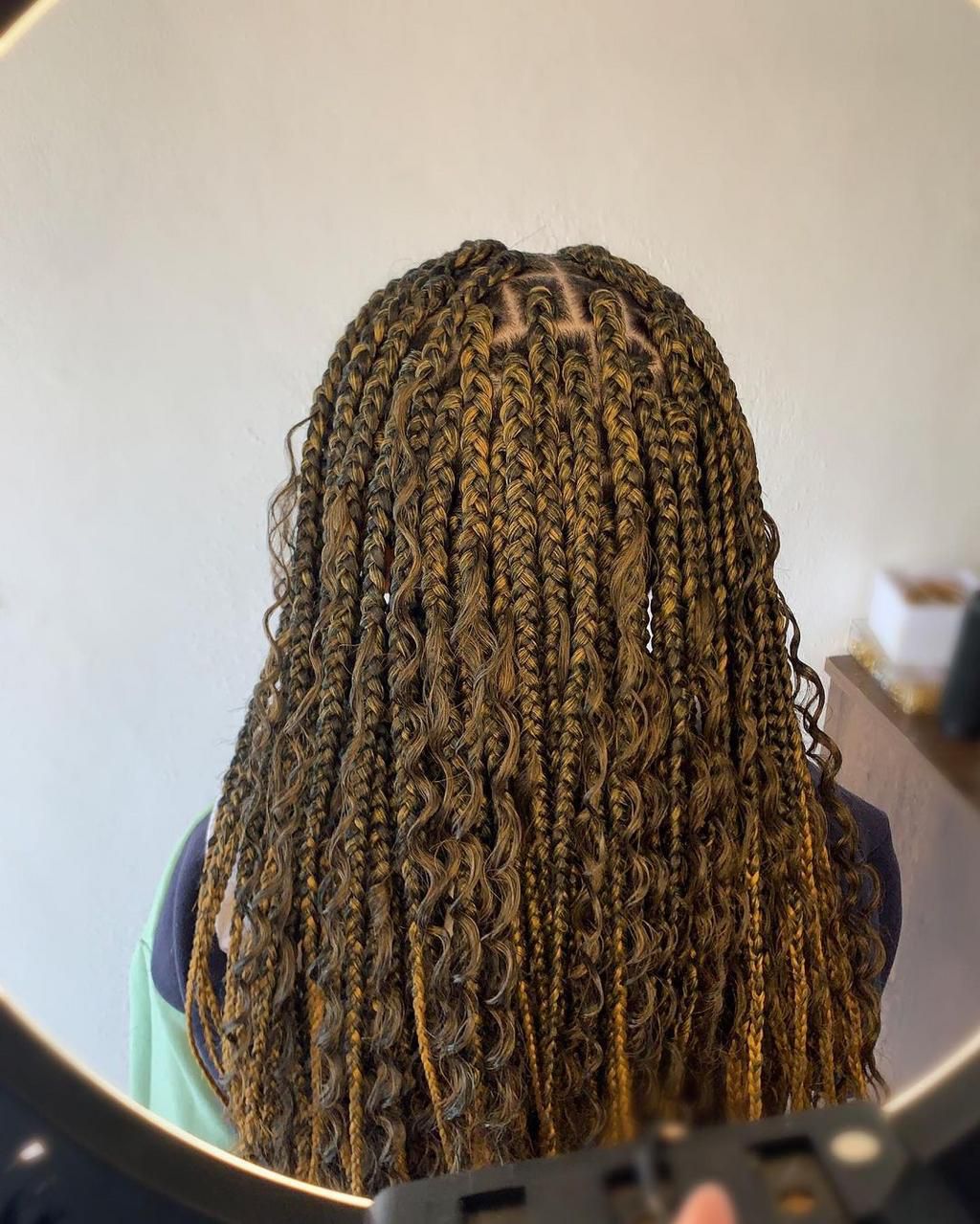 Goddess braids by Afrohairr