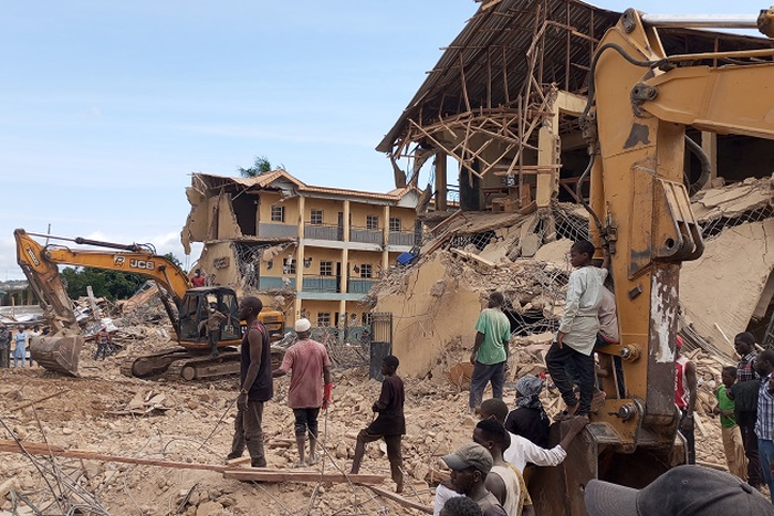 Tinubu sympathises with victims of building collapse in Plateau
