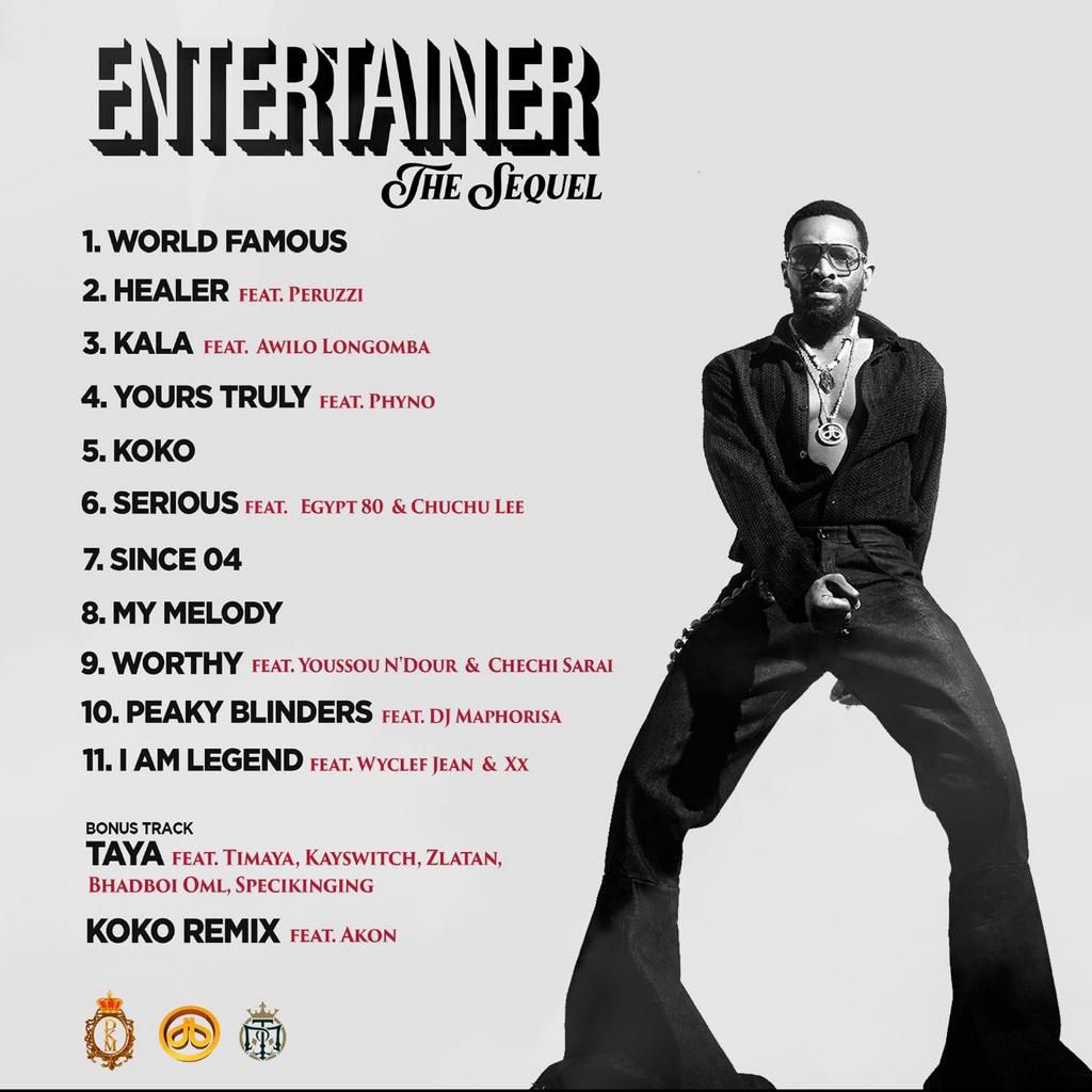 Tracklist for D'banj's 'Entertainer - The Sequel'
