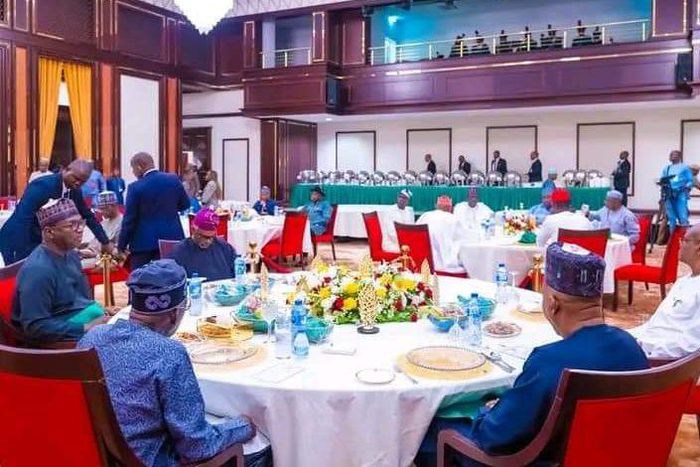 Tinubu breaks fast with cabinet members [Newsdirect]