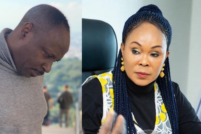 Phrank Shaibu and Uju-Kennedy. [Facebook]