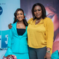 L-R: Simi Drey, Host, L.I.F.E on the Muvmnt pod with Simi Drey and Tosin Adefeko, founder, AT3 Resources, The Muvmnt Agency