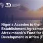 Afreximbank's FEDA agreement [African Export-Import Bank]