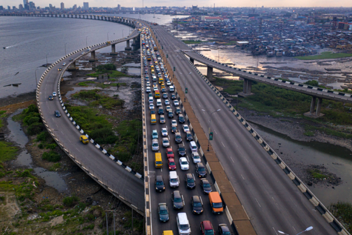 The third mainland bridge fully reopens.