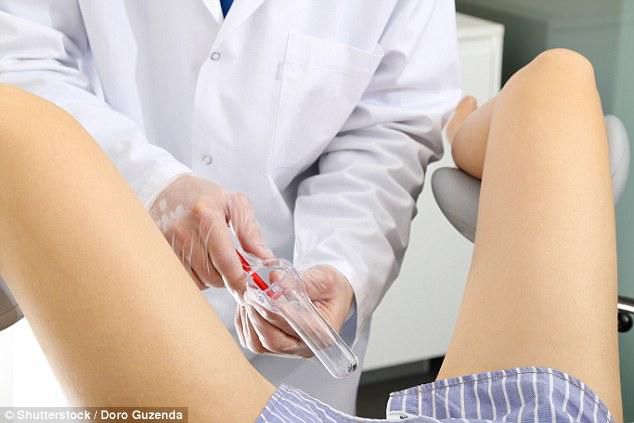 A Pap smear can detect the presence of HPV [DailyMail]