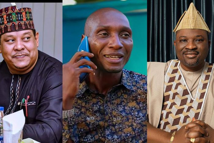 Isa Dogonyaro, Ekene Abubakar Adams and Olaide Adewale Akinremi. [Facebook]