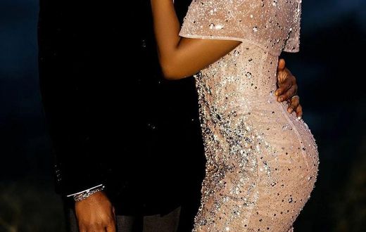 Sharon Ooja and her husband