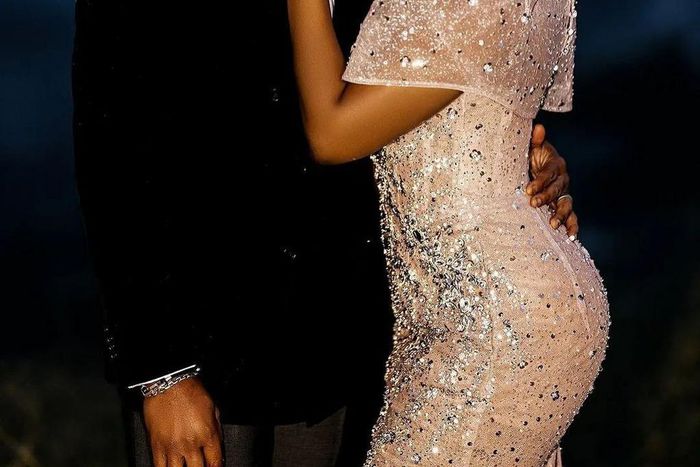 Sharon Ooja and her husband