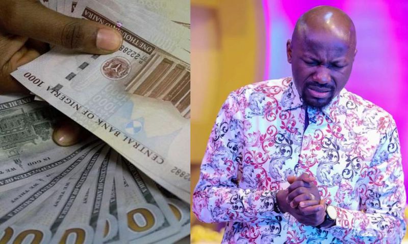You love evil - Apostle Suleman blasts those who are celebrating dollar's rise