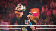 John Cena at WWE's "Raw" in 2015. Netflix viewers will be able to start streaming some WWE pro wrestling in 2025 because of a new $5 billion deal.Suzanne Cordeiro/Corbis via Getty Images