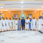 Gov. Dapo Abiodun in the middle with members of the Ogun House of Assembly