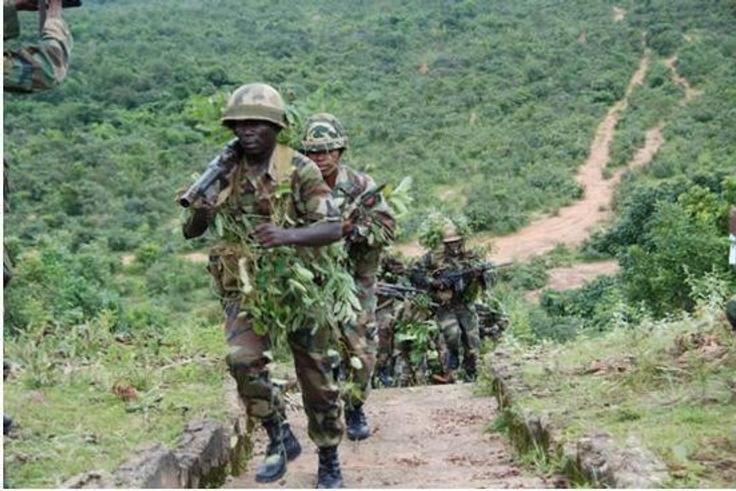 Nigerian soldiers invade Sambisa Forest, which is the last known stronghold of the Boko Haram militants