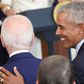 President Joe Biden and ex-President Barack Obama. [Getty Images]
