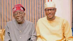 President Bola Tinubu and Governor Dikko Radda of Katsina State [Presidency]
